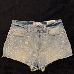 Bling NWT Cheeky Cut Off Shorts